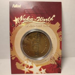 Fallout Nuka Cola Cade World Coin Official Collectible Badge